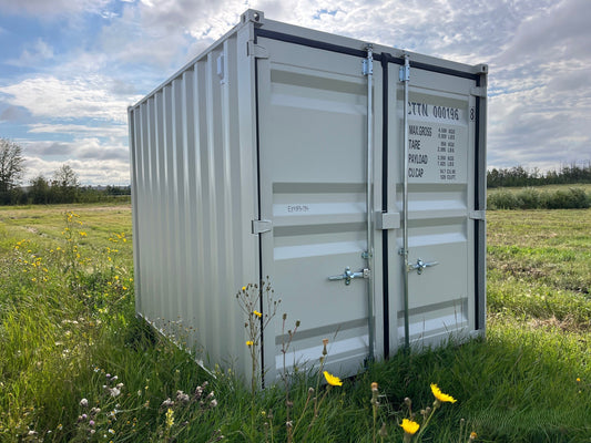 New 10FT Storage Container with side mandoor and window