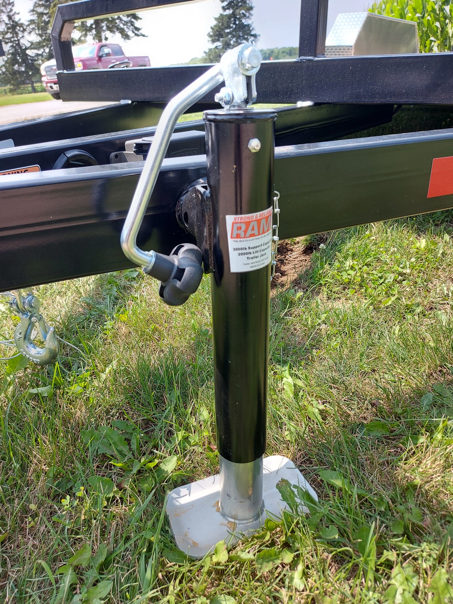 5-Ton Galvanized Vehicle / Equipment Haulers Low-Bed Steel Trailers with 2 x 5200 lbs Axles - 82 x 20