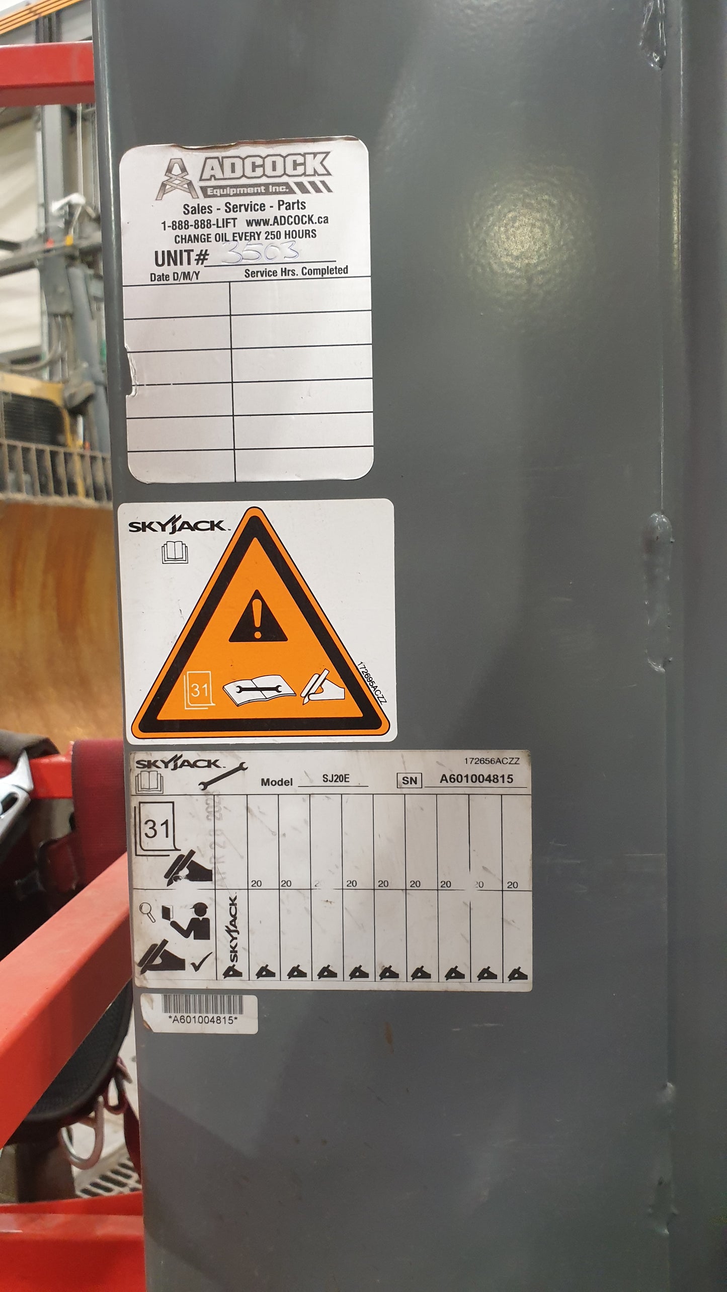 Skyjack SJ20E Aerial Lift