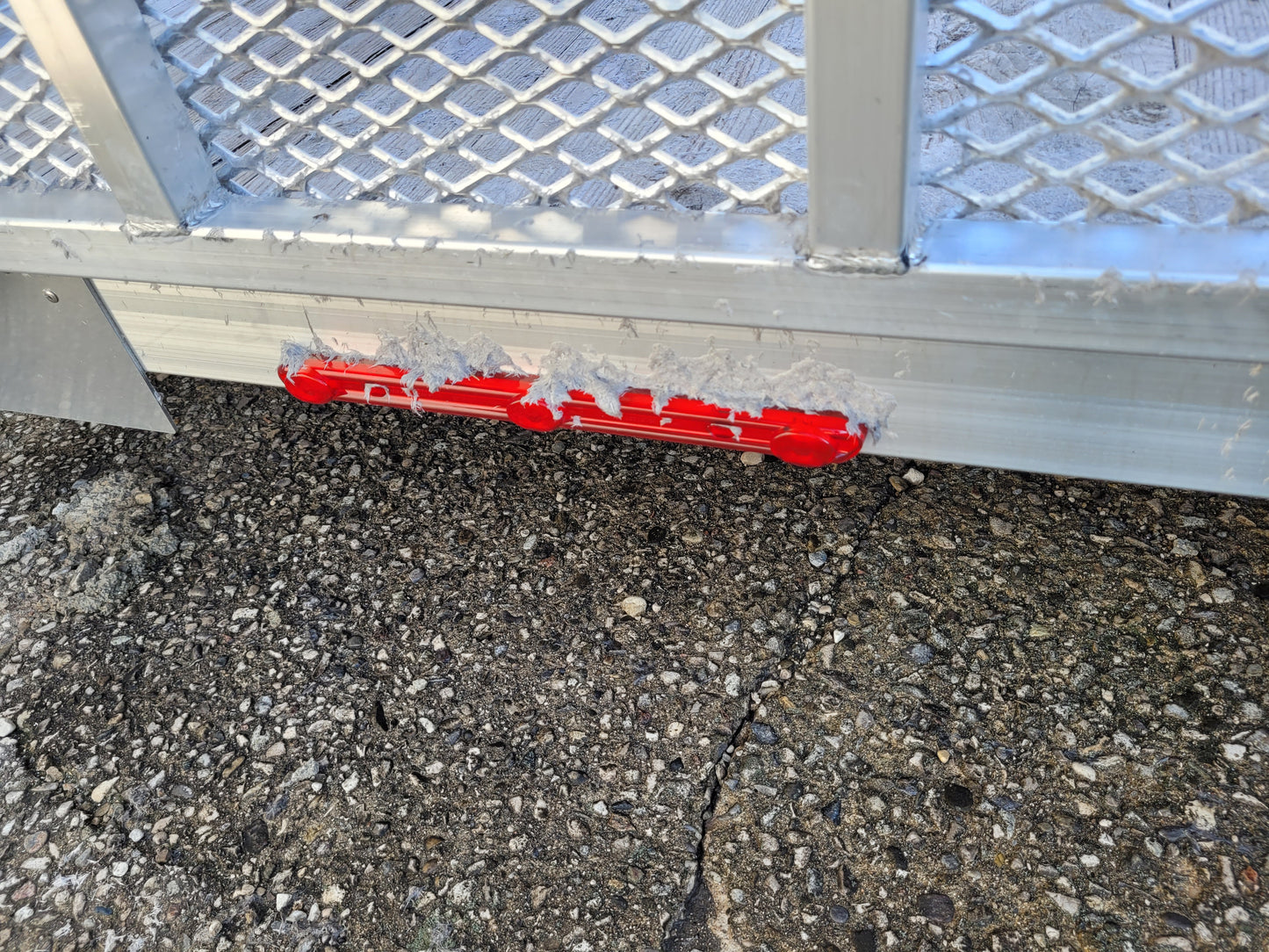 Heavy Duty Single Axle Aluminium Utility Trailers with 5200 lbs Straight Axle With Brake - 6 x 10
