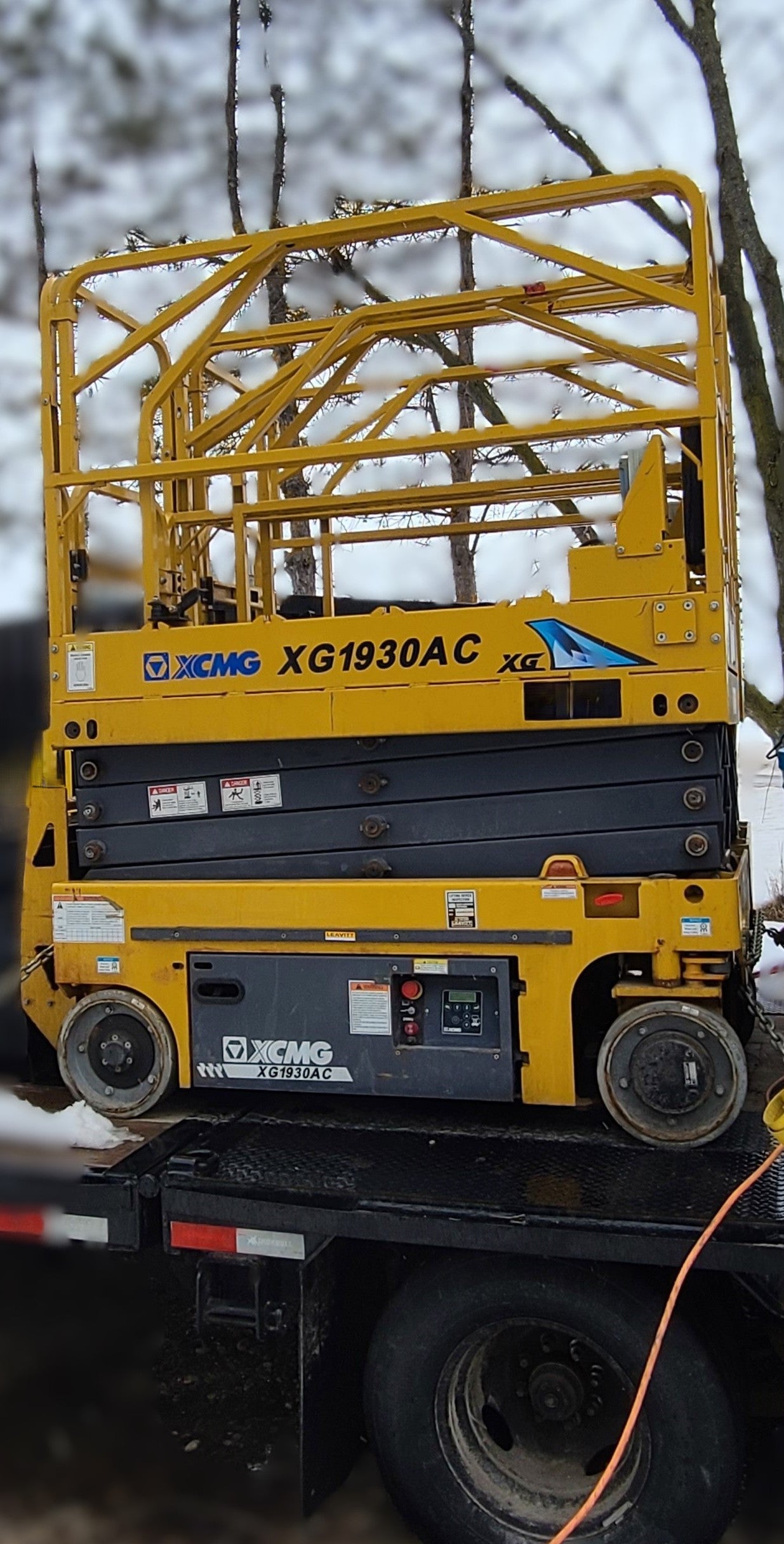 XCMG XG1930 Scissor Lift - VIRTUALLY NEW - ULTRA LOW HOURS