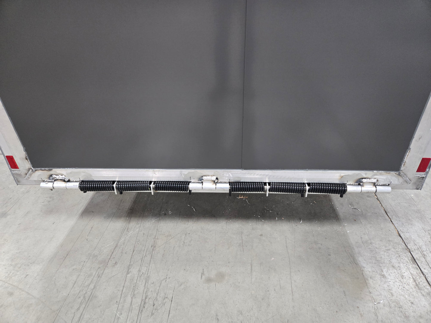 Enclosed Aluminum Tandem Axle 6 x 12 Trailer With Ramps