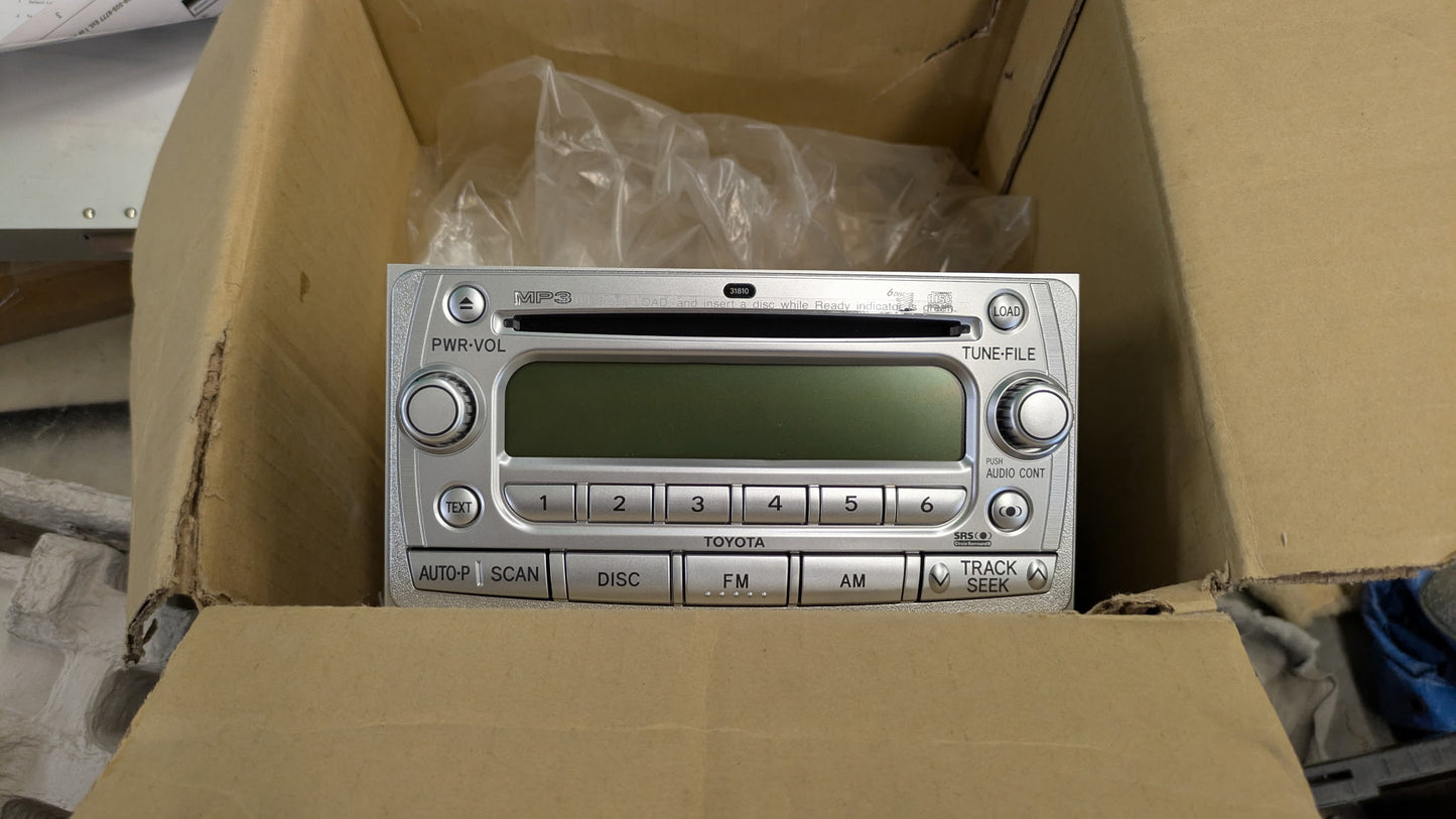 Brand New Toyota Replacement Radio