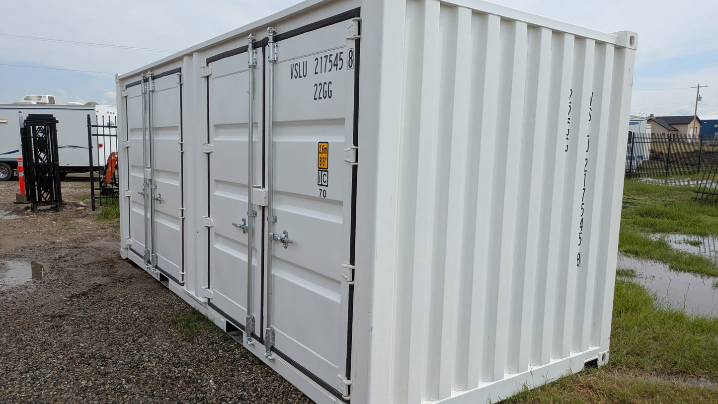 20' Storage Container - NEW - Three Door