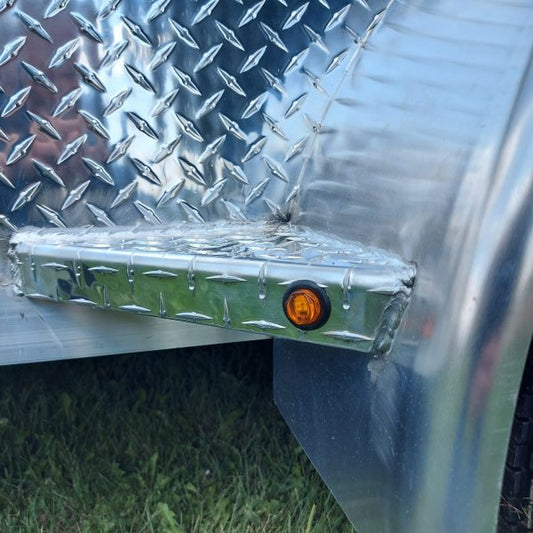 Tandem Axle Aluminium Utility Trailers with 2 x 3500 lbs Drop Axle - 80 x 20