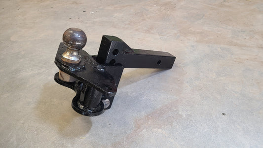 Sway Bar - Round Weight Distribution Bar With Hitch