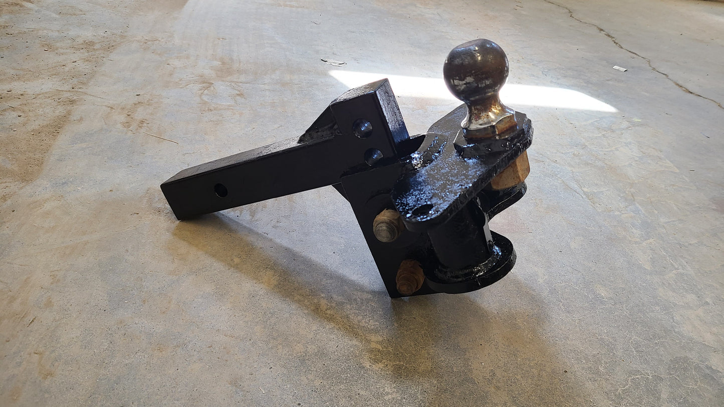 Sway Bar - Round Weight Distribution Bar With Hitch