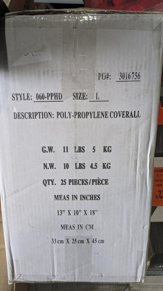 Forcefield Poly-Propylene Blue Coverall