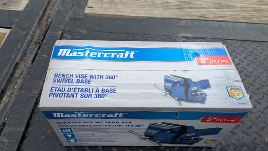 Mastercraft Vise with Swivel Base 360