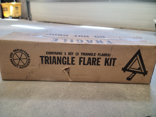 Warning Triangle Flare Kit