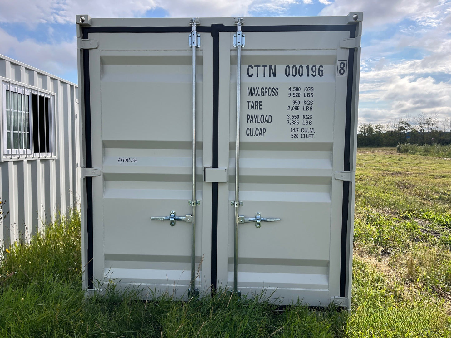New 10FT Storage Container with side mandoor and window