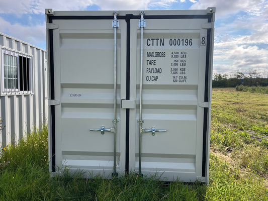New 10FT Storage Container with side mandoor and window