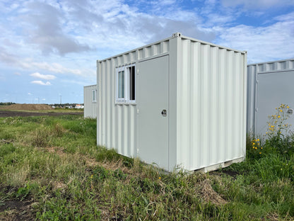 New 10FT Storage Container with side mandoor and window