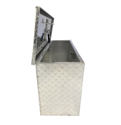 Rectangular Aluminum Toolbox - 31" x 10" x 14"