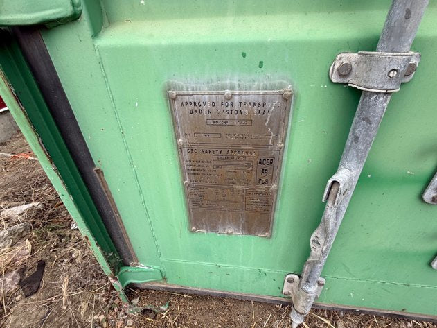 Used 40' Evergreen Sea-Can Shipping Container