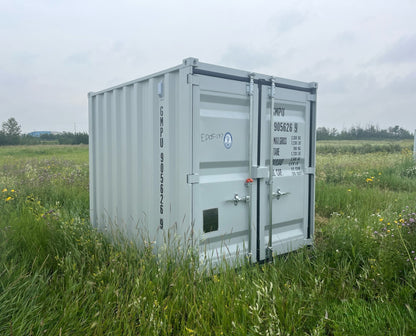 New 8FT Storage Container with side mandoor and window