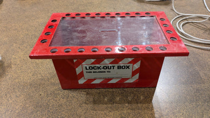 Brady Portable Group Lock Out Box