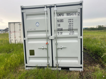 New 9FT Storage Container with side mandoor and window