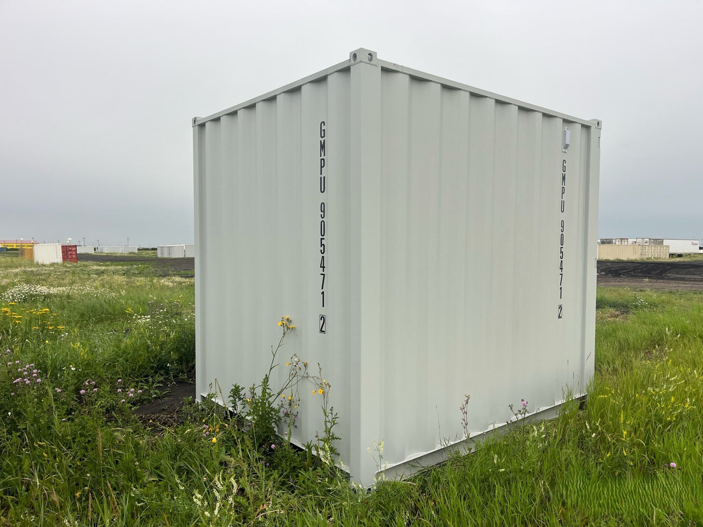 New 9FT Storage Container with side mandoor and window
