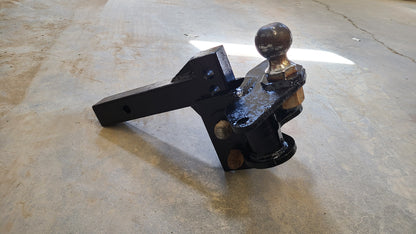 Sway Bar -  Round Weight Distribution Bar With Hitch