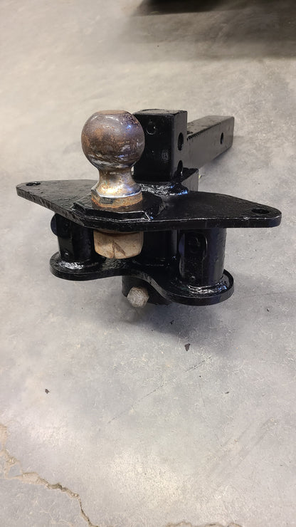 Sway Bar -  Round Weight Distribution Bar With Hitch